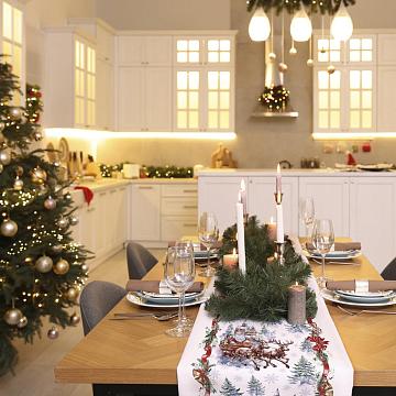 Дорожка 50 см наб рис.29284-1 В гостях у Деда Мороза