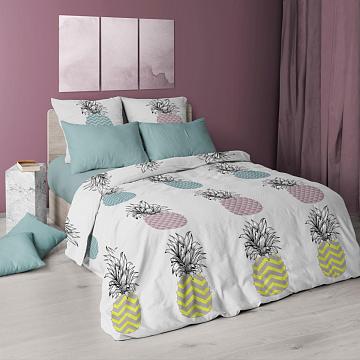 Бязь Премиум 220 см наб рис.7240-1 Пина Колада