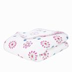 Плед УЛЬТРАМЯГКИЙ/ULTRASOFT Цветы розовый US351284/1RO
