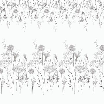 Сатин 220 см наб рис.72245-1 Нежность