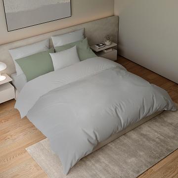 Сатин 220 см г/к рис.86083-13 серый АК