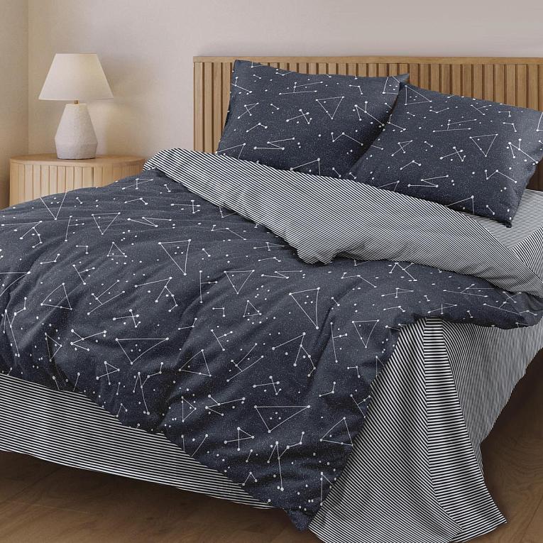 КПБ бязь Любимый дом рис.50062-1/50063-1 Звездное небо н/у - 0