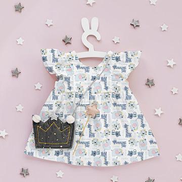 Фланель 90 см наб б/з рис.29202-1 Ребятки