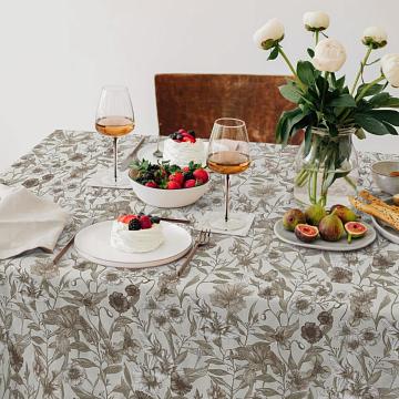 Скатерть рогожка Все ДOMA/Vse DOMA рис.60050-2 Флора