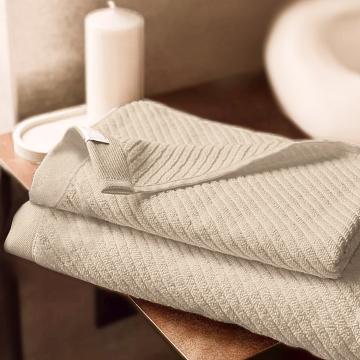 Полотенце махровое Fine Line, коллекция Gamma, овсяный