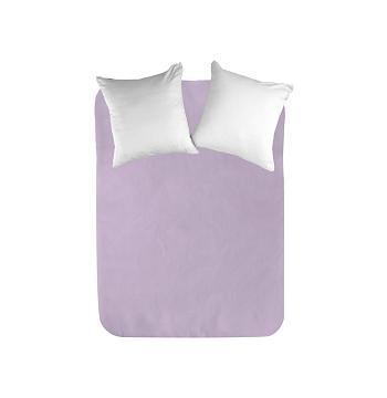 Простыня на резинке перкаль рис.24600-80 светло-сиреневый