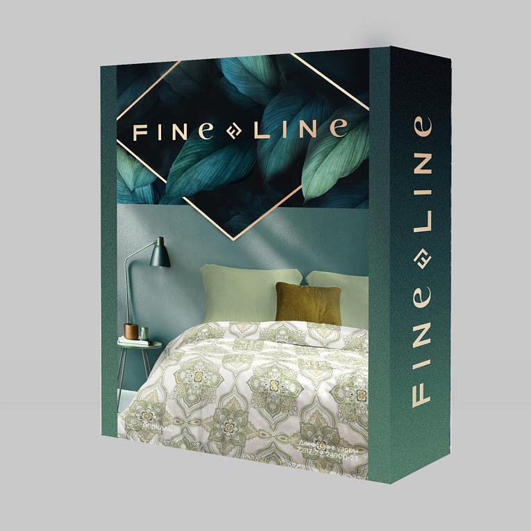 КПБ перкаль Fine Line рис.72117-2/24900-23 Дамасские узоры new - 3