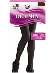 Колготки жен DEA MIA COTTON 200 Черный БНК 1462