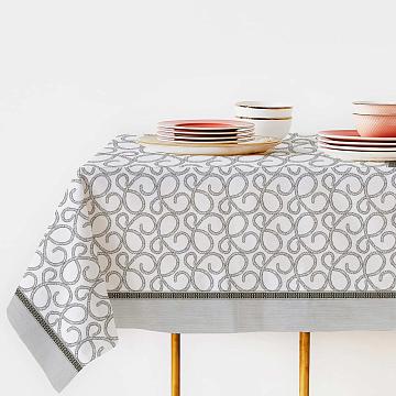 Рогожка 150 см наб рис.29475-1 Скарлет