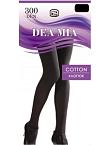 Колготки жен DEA MIA COTTON 300 Черный БНК 1464
