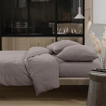 КПБ перкаль Актив WENGE рис.86084-11 Лилово-бежевый