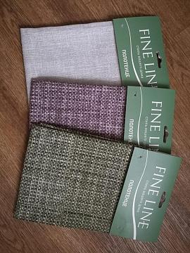 Полотенце рогожка Fine Line рис.35007-3 Пестроткань тауп