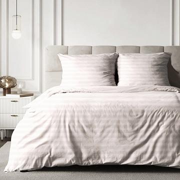 Страйп-сатин 220 см г/к рис.86080-12 нежно-голубой