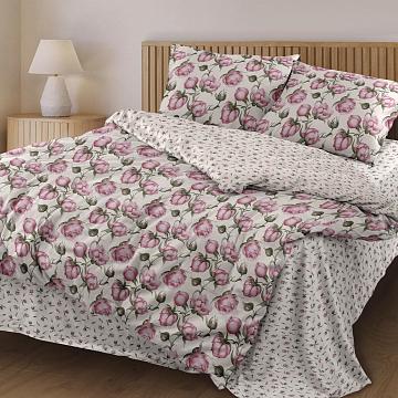 КПБ бязь Любимый дом рис.50396-1/50397-1 Розовый сад Н/У.