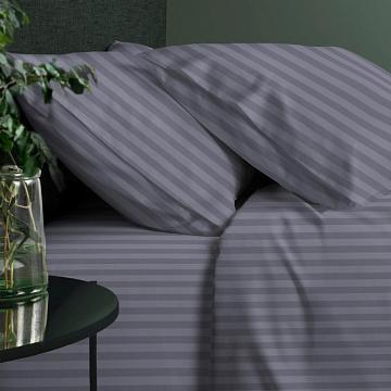 КПБ перкаль Fine Line рис.6793-55 Мелодия сна (лилак) new