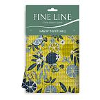 Комплект вафельных полотенец Fine Line рис.62074-1 Мохито