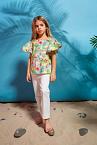 Блузка д/дев Juno SS19-JCH-387 тропики