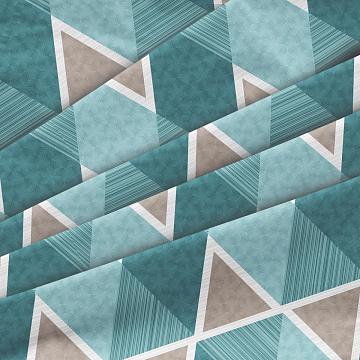 Бязь Премиум 220 см наб рис.50086-1 Арктика