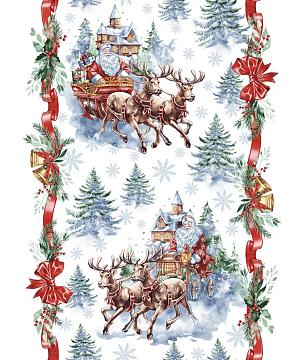 Дорожка 50 см наб рис.29284-1 В гостях у Деда Мороза