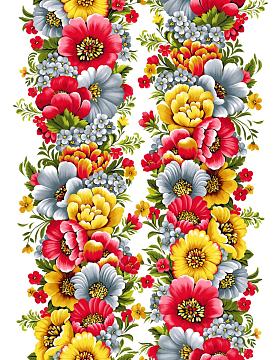 Дорожка 50 см наб рис.29408-1 Жостовская дорожка