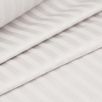 Страйп-сатин 220 см г/к рис.86080-12 нежно-голубой