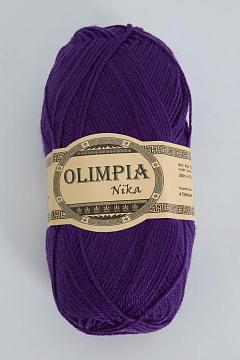 Пряжа для руч.вяз. Олимпия Ника/Olimpia Nika цв.G10 фиалка 5шт*100г