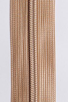 Молния потайная Т3  20 см ц308 св-бежевая