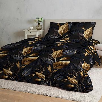 Бязь Премиум 220 см наб рис.72091-1 Золотые листья