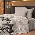 КПБ перкаль WENGE рис.60285-1/15348-39 Wolf