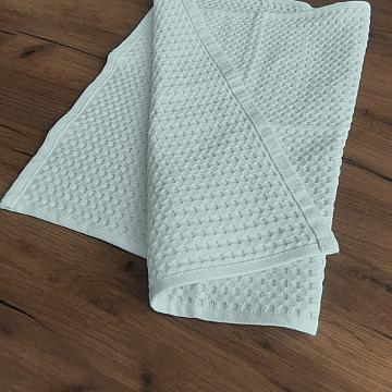 Полотенце вафельное SALTINE FINE LINE, коллекция ELTON, плотность 360 г/м2, мятный