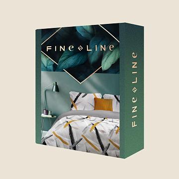 КПБ перкаль Fine Line рис.50262-1/24600-11 Брюност new