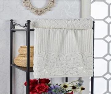 Полотенце махровое Касандра/Cassandra Кремовый