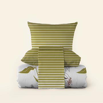 КПБ перкаль Fine Line рис.60386-1/60180-2 Алегра