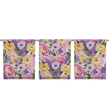 Полотно вафельное 150 см наб рис.29458-1 Флори