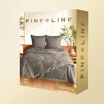КПБ перкаль Fine Line рис.47010-2/24579-4 Модерн new