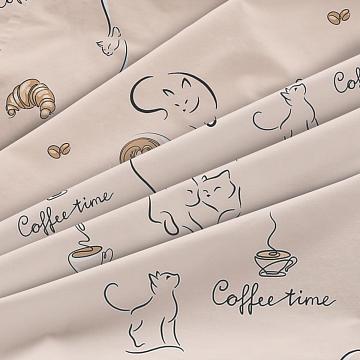 Перкаль 220 см наб рис.50296-1 Котолатте (комп 996283, 997261)