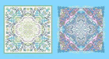 Перкаль 150 см наб рис.13187-4 Domenica