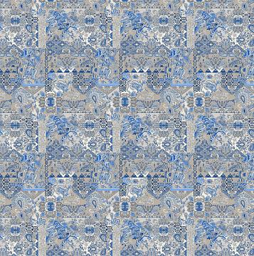 Бязь Премиум 220 см наб рис.72068-2 Новое пейсли