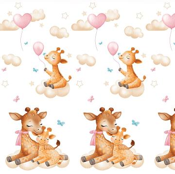 Перкаль 150 см наб рис.13517-1 Сон в облаках