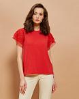 Фуфайка (футболка) жен BeGood SS20WJ139A Леди/Lady красный
