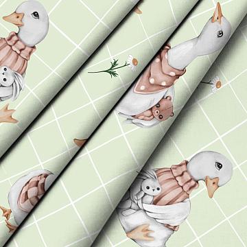 Перкаль 150 см наб рис.13470-1 Обнимусь!