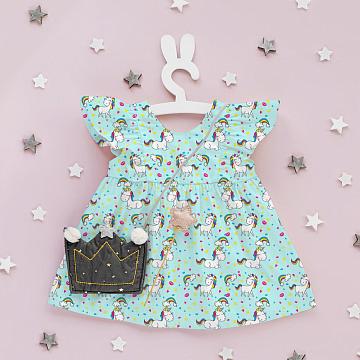 Фланель 90 см наб рис.29145-3 Лошадки