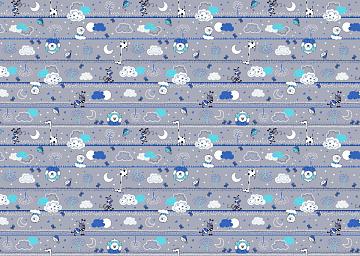 Ситец 95 см наб рис.21177-4 Зебра