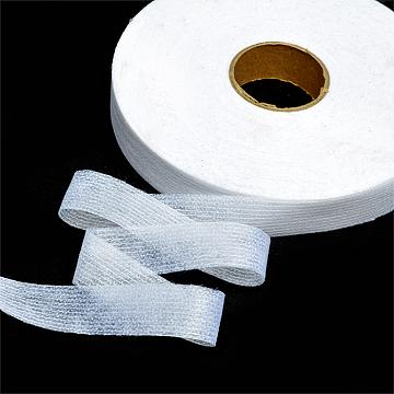 Лента Idealtex нитепрошивная клеевая по долевой 20мм цв.белый