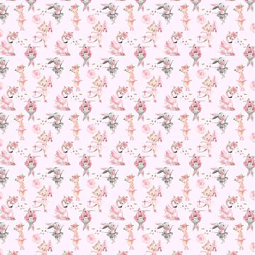 Бязь Премиум 150 см наб рис.13211-1 Балеринки