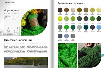 Пряжа смесовая 133м, 100гр. (50% шерсть, 50% акрил) 