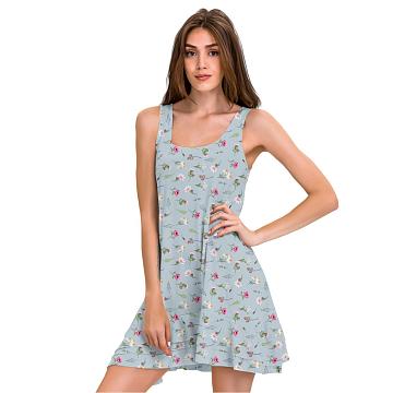 Бязь Комфорт 150 см наб рис.64051-1 Талли голубой